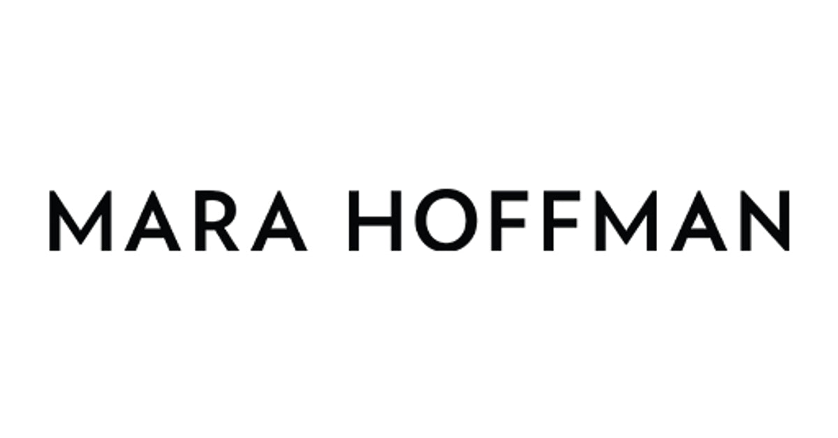 Mara Hoffman storefront imagery, brand website preview image