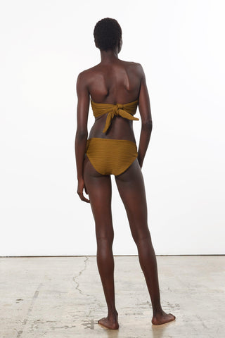 Mara Hoffman Olive Abigail Bikini Top in Repreve (back)